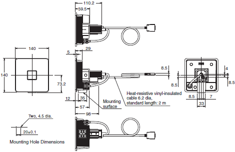 ZFV-C Dimensions 8 