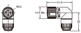 XS5[]-D Dimensions 27 