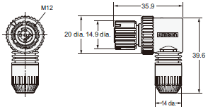 XS5[]-D Dimensions 28 