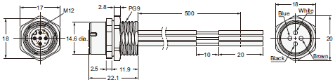 XS5[]-D Dimensions 37 