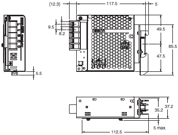 S8FS-C Dimensions 22 