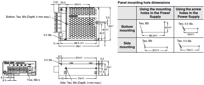 S8FS-C Dimensions 12 