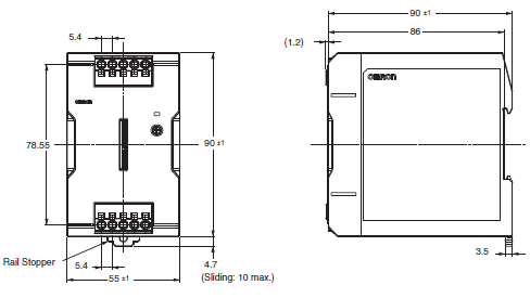 S8VK-S Dimensions 2 