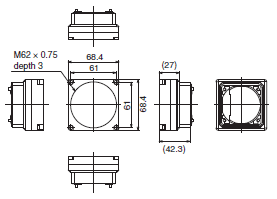 FHV7 Series Dimensions 43 