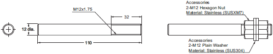 E3Z-[]-UL Dimensions 40 