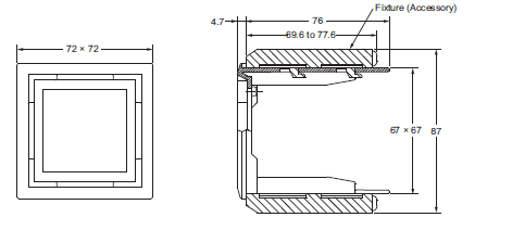 E5CD-H Dimensions 19 