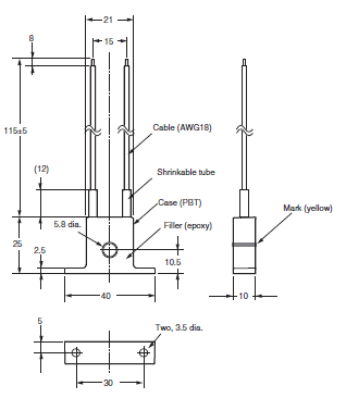 E5CD-H Dimensions 10 