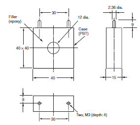 E5CD-H Dimensions 13 