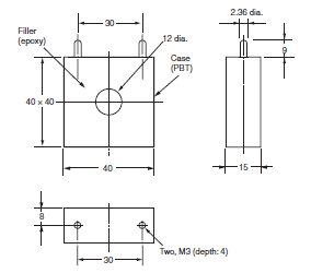 E5ED-H Dimensions 22 