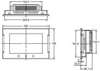 NA Series (-V2) Dimensions 5 
