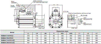 R88M-K, R88D-KN[]-ECT Dimensions 60 