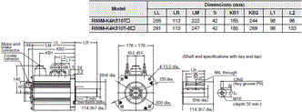 R88M-K, R88D-KN[]-ECT Dimensions 76 